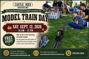 Outdoor Model Train Day at the Castle Rock Museum