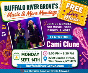 FREE Live Music by Cami Clune at the Buffalo River Grove Picnic & Event Center
