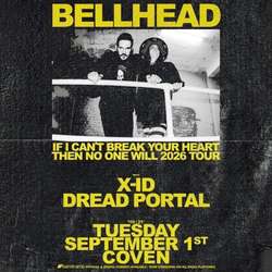 Chicago's Post-Punk duo Bellhead join X-ID and Dread Portal for a night of Gothic Music at Coven