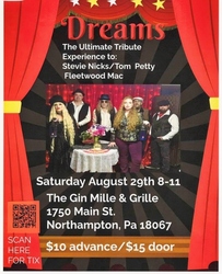 DREAMS: THE MAGICAL TRIBUTE EXPERIENCE TO STEVIE NICKS/TOM PETTY & FLEETWOOD MAC AT THE GIN MILL