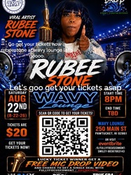 RUBEE stone live in wavy lounge Pawtucket Rhode Island