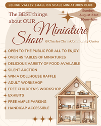 Dollhouse Miniatures Show & Sale