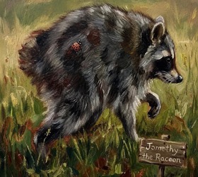Raccoon Paint & Sip (Jimothy Edition)