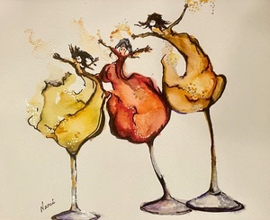 First Friday Art Walk Wine & Cheese at FMBAA in November