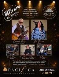 The Carmen Ratti Band feat. Jill Dineen, August 22, Pacifica Performances