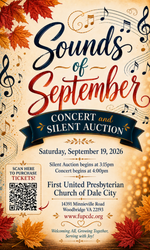 Sounds of September Concert and Silent Auction