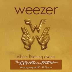 Weezer "Weezer (Gold)" Listening Party