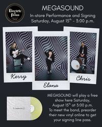 Megasound In-store Performance and Signing