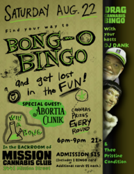 Find the Backrooms at BONG-O BINGO on Sat, Aug 22 at the Mission Cannabis Club