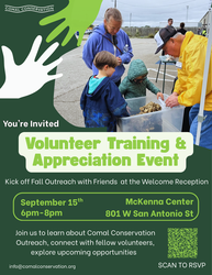 Comal Conservation Volunteer Training & Appreciation Event
