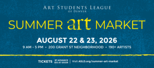 ASLD Summer Art Market