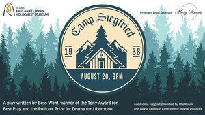 Camp Siegfried Staged Reading – August 20, 6-8pm