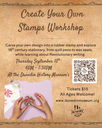 Revolutionary Impressions: Create Your Own Stamps Workshop