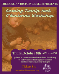 Revolutionary Traditions: Carving Turnip Jack O’Lanterns Workshop