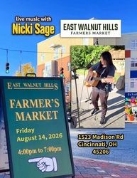 Live Music with Nicki Sage at EWH Farmer's Market