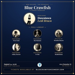 The Blue Crawfish Comedy Showcase
