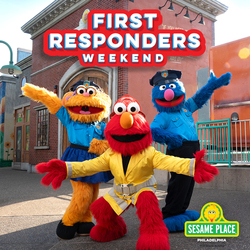 First Responders Weekend at Sesame Place Philadelphia