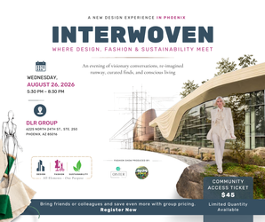 Join Green Living Magazine for INTERWOVEN: Where Design, Fashion & Sustainability Meet