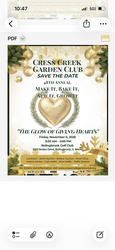 Cress Creek Garden Club Make it Bake It Fundraiset