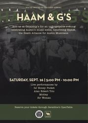 HAAM & G’s Annual Benefit Dinner