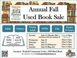 Friends of the Penfield Public Library HUGE Used Book Sale