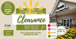 End of Summer SALE @ Curate Mercantile