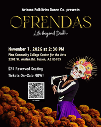 Ofrendas by Arizona Folklórico Dance Studio in Tucson, AZ - Celebrate Day of the Dead in Tucson, AZ!