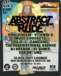 Abstract Rude, King Khazm and Guests