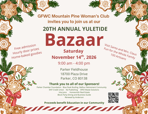 20th Annual Yuletide Bazaar hosted by Mountain Pine Woman's Club