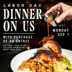 Roaring Fork Labor Day Dinner on Us!
