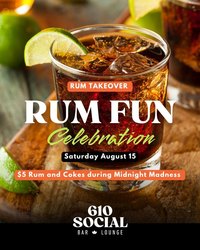 Rum Month   National Rum Day at Paladar Latin Kitchen & Rum Bar