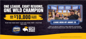WIN YOUR SHARE OF $10K  IN CASH PRIZES WITH JEOPARDY! BAR LEAGUE