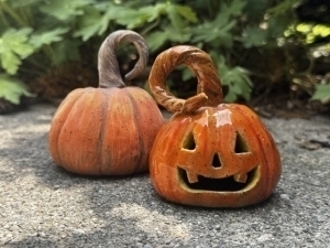 Spooky Ceramic Pumpkin Making Class!
