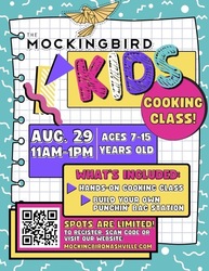The Mockingbird Kids Cooking Class
