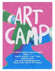 Art Camp at Art Retail Therapy