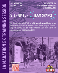 August 5K Run/Walk Training Session: Join SPARC to Prep for 2027 LA Marathon 5K