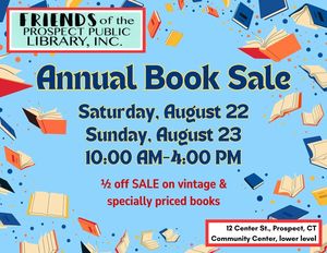 Friends of Prospect Public Library Annual Book Sale