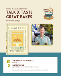 Talk x Taste: Great Bakes by Martin Sorge