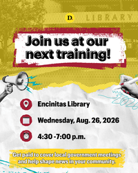 Documenters Training - Encinitas