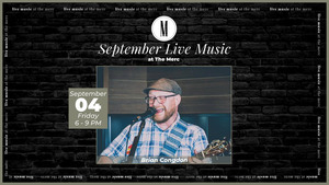 Live Music: Brian Congdon @ The Merc