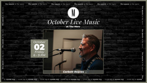 Live Music: Corbett Reeves @ The Merc