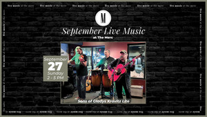 Live Music: Sons of Gladys Kravitz Lite @ The Merc