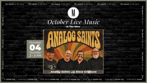 Live Music: Analog Saints with Steve Grismore @ The Merc