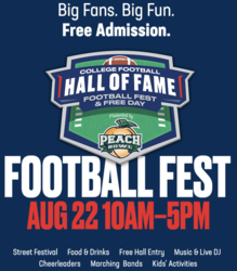 College Football Hall of Fame Football Fest & Free Day presented by Peach Bowl