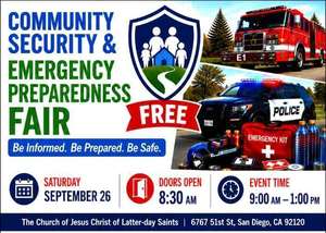 Community Security and Emergency Preparedness fair