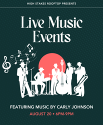 Carly Johnson Live at High Stakes Rooftop