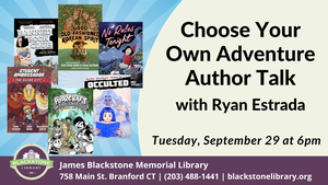 Choose Your Own Adventure Author Talk with Ryan Estrada