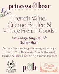 Crème Brûlée & Brocante at Princess & Bear: A Southern French Pop-Up