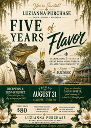 Louisiana Purchase Five Years of Flavor