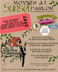 MOVIES AT SUNSET PARLOR: Little Shop Of Horrors